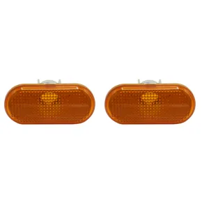 قاب راهنما گلگیر خودرو قطعه سازان کبیر مدل GHB-L90ORG-30507 مناسب برای رنو L90 مجموعه 2 عددی
