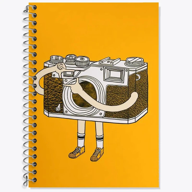 دفتر لغت 50 برگ خندالو مدل دوربین کد 1702