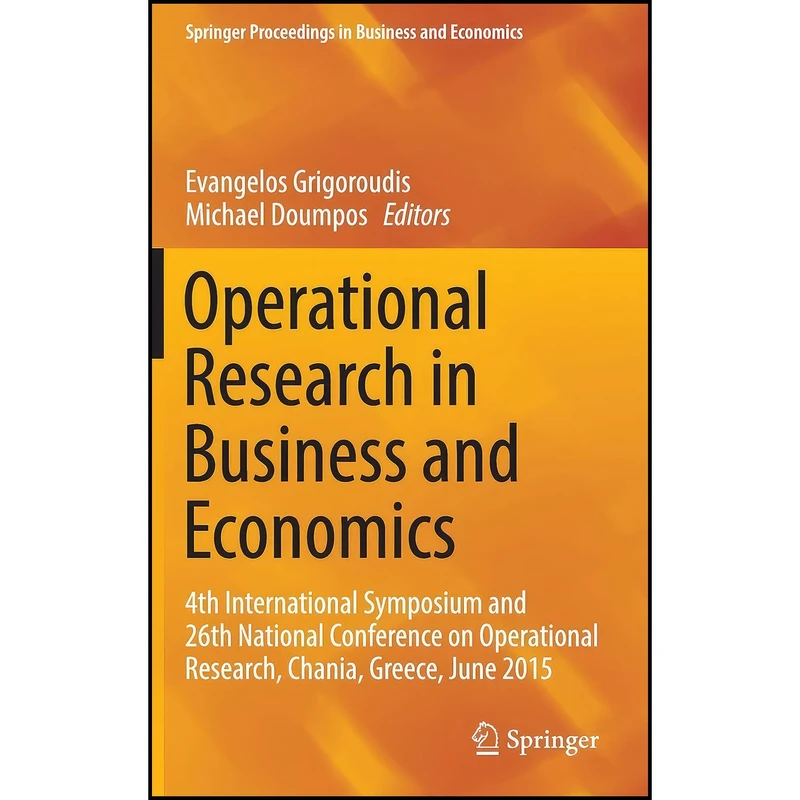 کتاب Operational Research in Business and Economics اثر جمعي از نويسندگان انتشارات Springer