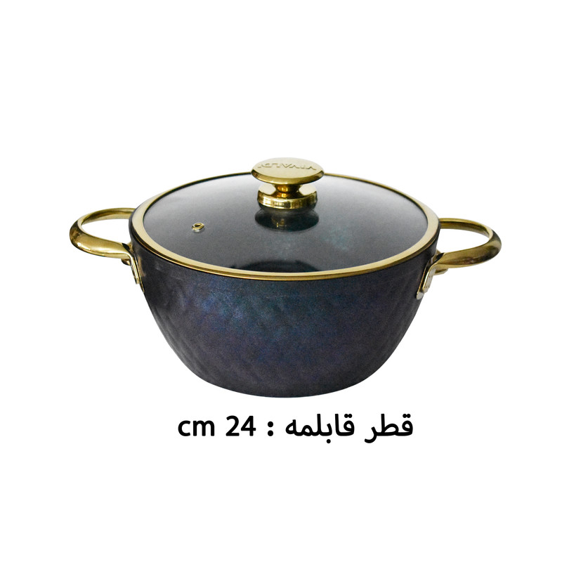 قابلمه ویوالدی مدل Lidya Art سایز 24