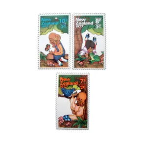 تمبر یادگاری مدل کارتون کد DS3008  مجموعه 3 عددی