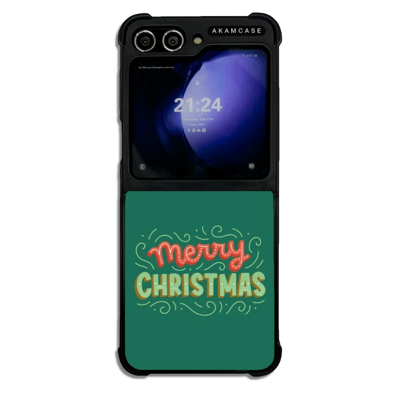 کاور آکام مدل AMCWSGZFLIP5-CHRISTMAS19 مناسب برای گوشی موبایل سامسونگ Galaxy Z Flip 5