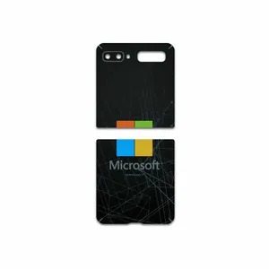 MAHOOT Microsoft-Logo Cover Sticker for Samsung Galaxy Z Flip