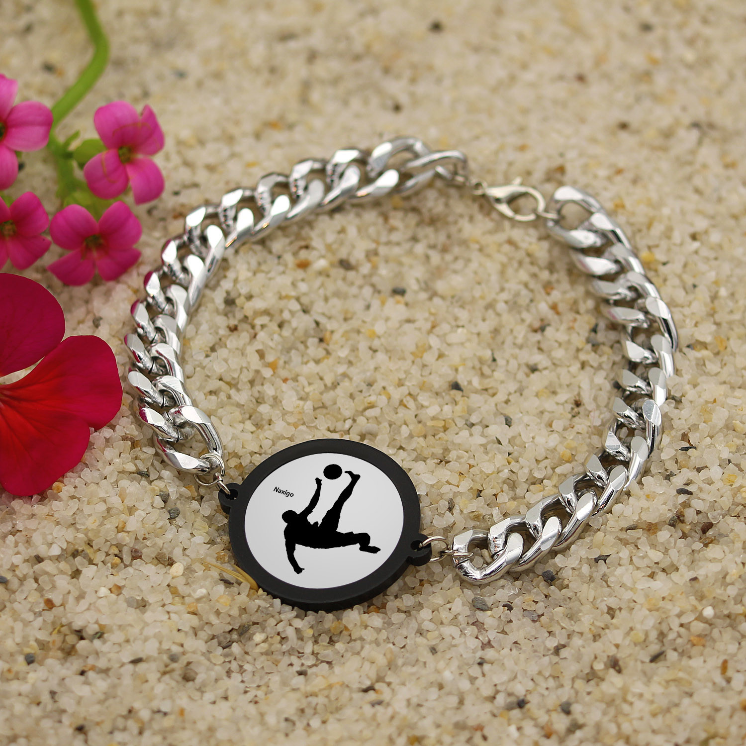 دستبند ناکسیگو مدل فوتبال ساحلی کد BZ7814 دستبند ناکسیگو مدل فوتبال ساحلی کد BZ7814