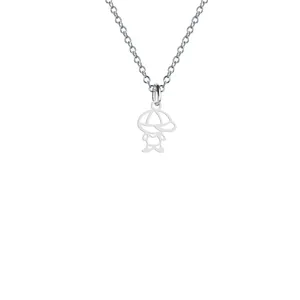 گردنبند نقره زنانه هایکا مدل پسر کد n.ha2-74