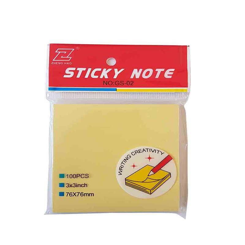 کاغذ یادداشت چسب دار ژینگ هوا مدل GS-02
