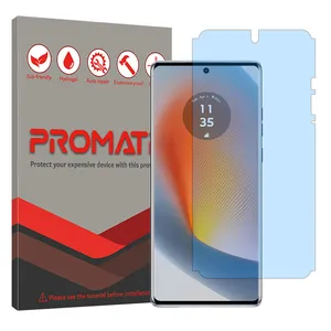 Promate Resistant model matte anti blue screen protector suitable for Motorola Edge 50 mobile phone