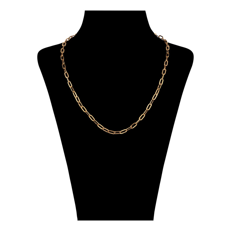 زنجیر مینیمال طلا 18 عیار زنانه صلاحی گلد مدل 17534