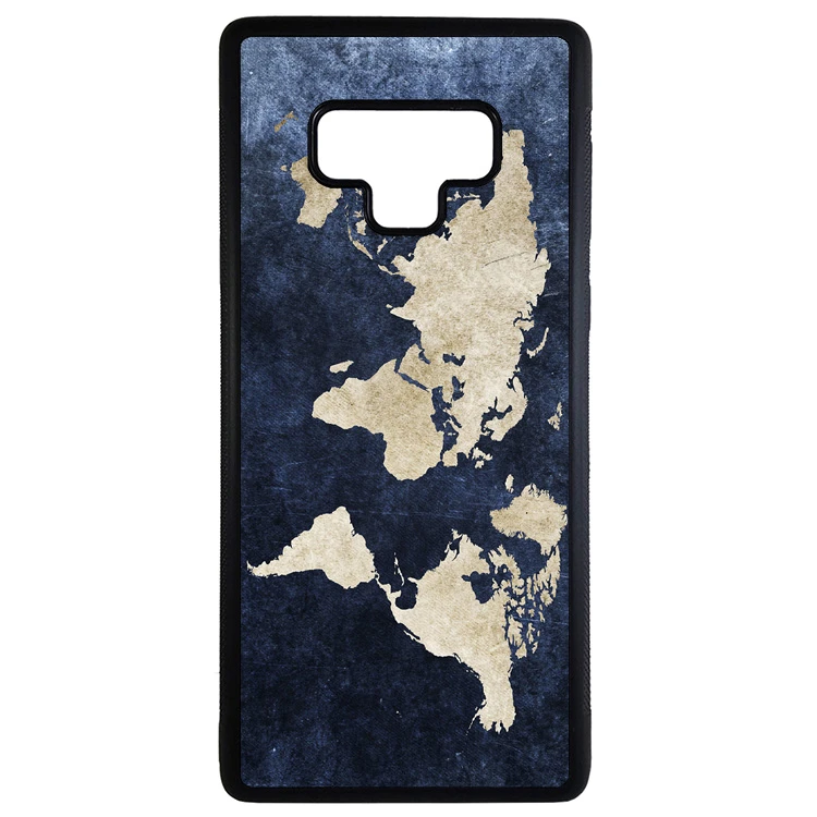 کاور طرح نقشه جهان مناسب برای گوشی موبایل سامسونگ galaxy note 9