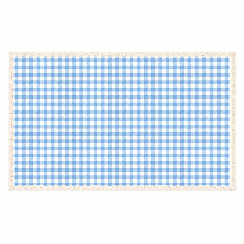 رومیزی مدل چهارخانه کد 05 سایز 250×140 سانتی‌متر
