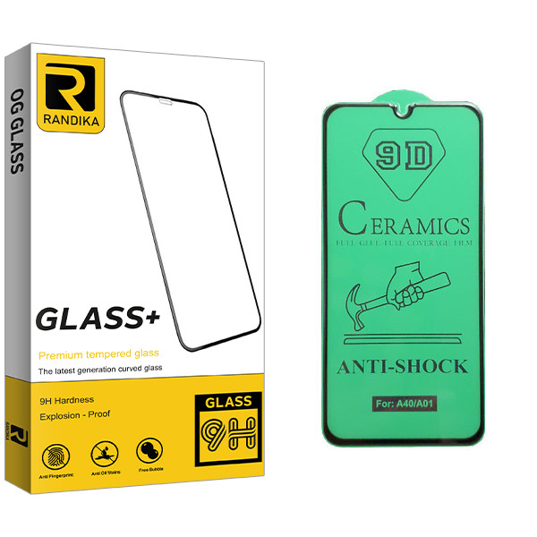 محافظ صفحه نمایش سرامیکی راندیکا مدل GLD مناسب برای گوشی موبایل سامسونگ Galaxy A01