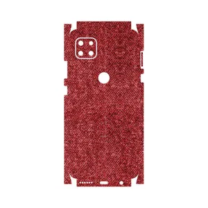 MAHOOT Fabric Texture 4-FullSkin Cover Sticker for Motorola MOTO G 5G