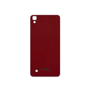 MAHOOT Red-Leather Cover Sticker for LG X Power