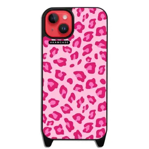 AKAM AMCWLA15PLUS-PANTHER PATTERN5 Cover For Apple iPhone 15 Plus