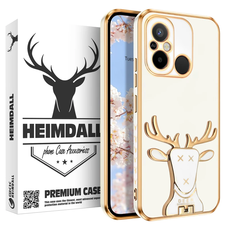 کاور جی کی کی مدل Deer Stand مناسب برای گوشی موبایل شیائومی Redmi 12C