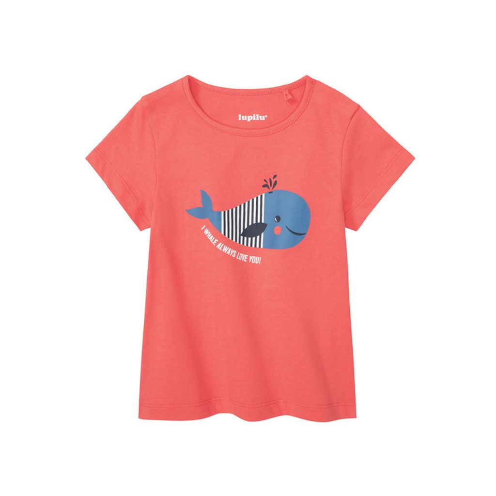 تی شرت آستین کوتاه دخترانه لوپیلو مدل نهنگ SMB236 -  - 1