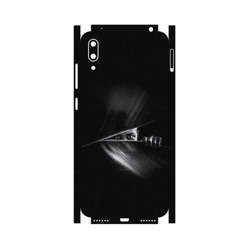 برچسب پوششی ماهوت مدل Black Portrait-FullSkin مناسب برای گوشی موبایل هوآوی Y7 Pro 2019