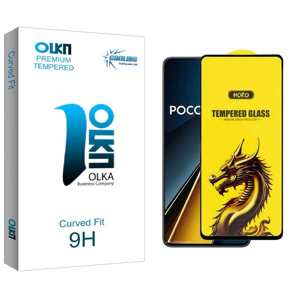 محافظ صفحه نمایش کولینگ مدل Olka Y-Horo مناسب برای گوشی موبایل شیائومی poco x6 pro