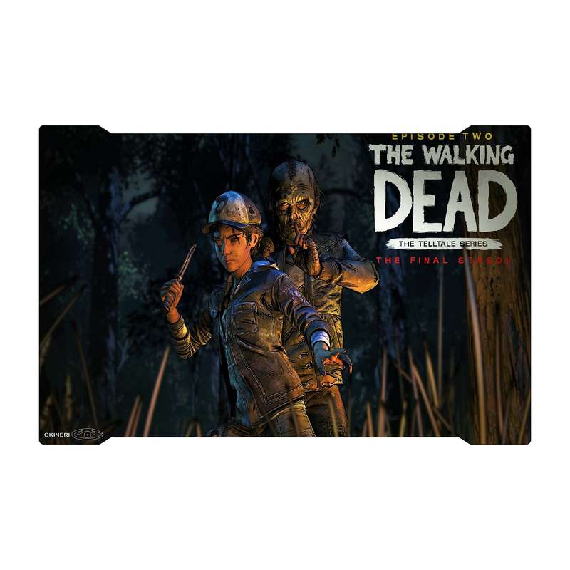 ماوس پد مخصوص بازی اوکینری مدل MPB00843 طرح مردگان متحرک  