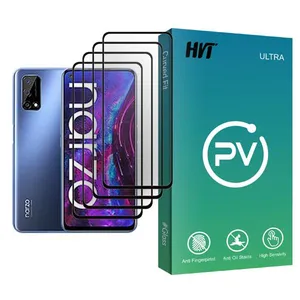 HVT PV Glass MIX004 Screen Protector For Realme Narzo 30 Pro 5G Pack Of 4