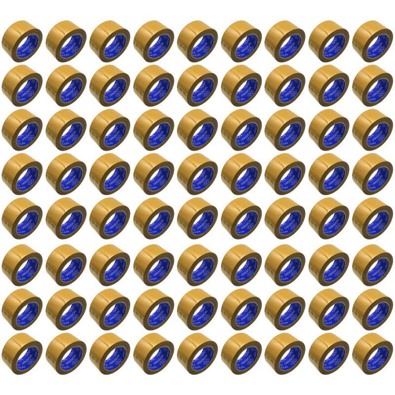 چسب پهن جانسون مدل -45mic-BRO-90Y عرض 4.8 سانتی متر بسته 72 عددی