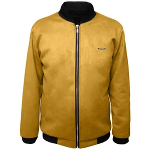 کاپشن مردانه مدل آریا کد 1033 رنگ زرد