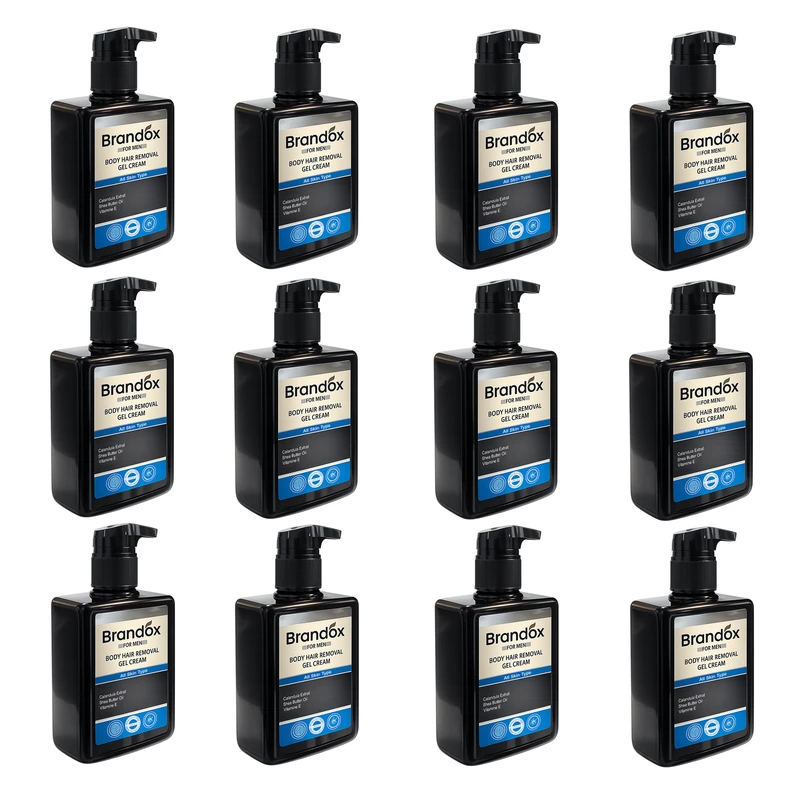 ژل کرم موبر براندوکس مدل Men012 حجم 300 میلی لیتر مجموعه 12 عددی