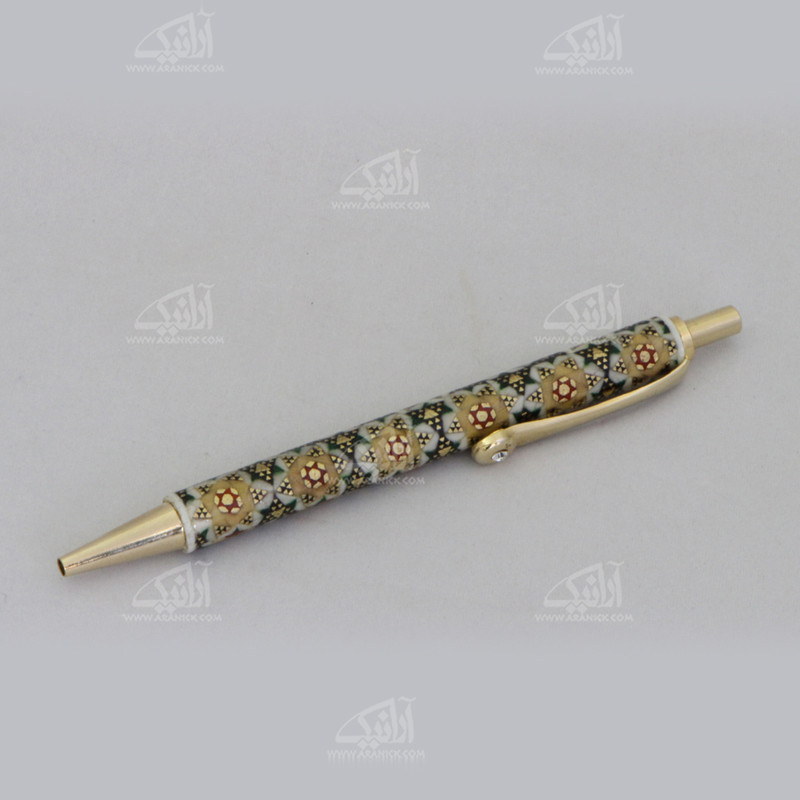 خودکار خاتم آرانیک طول ‏‏طرح ‏ستاره‏ مدل 1815100004