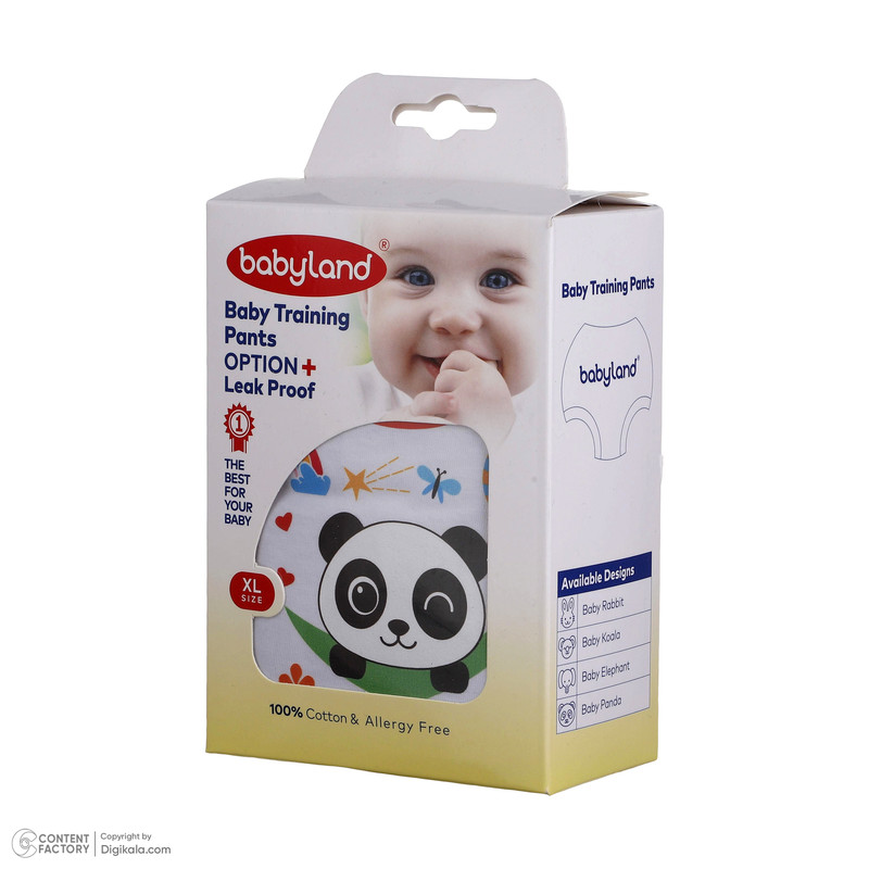 شورت آموزشی کودک بیبی لند مدل پاندا