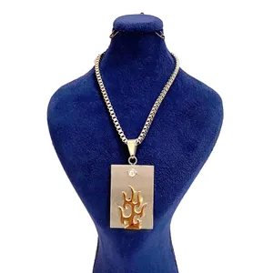 گردنبند مردانه مدل N.M226