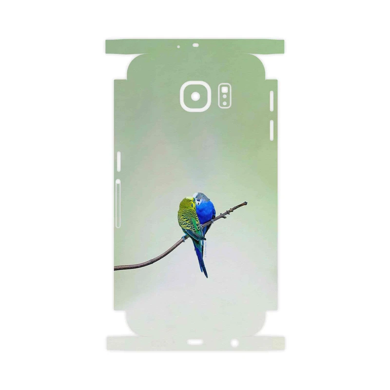 برچسب پوششی ماهوت مدل Lovebird-FullSkin مناسب برای گوشی موبایل سامسونگ Galaxy S6 Edge
