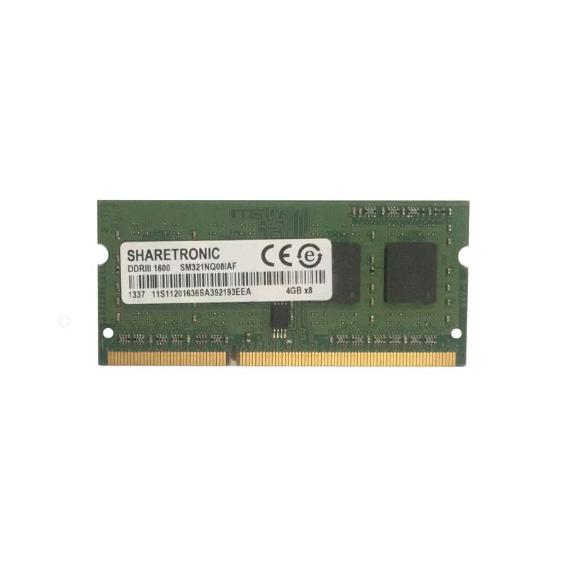 رم لپ تاپ DDR3L دو کانال 1600 مگاهرتز PC3L شیرترونیک مدل 32081 ظرفیت 4 گیگابایت