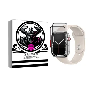   محافظ صفحه نمایش ساتیان گلس مدل PMMA مناسب برای اپل واچ Watch 40mm Series5 Aluminum بسته دوعددی