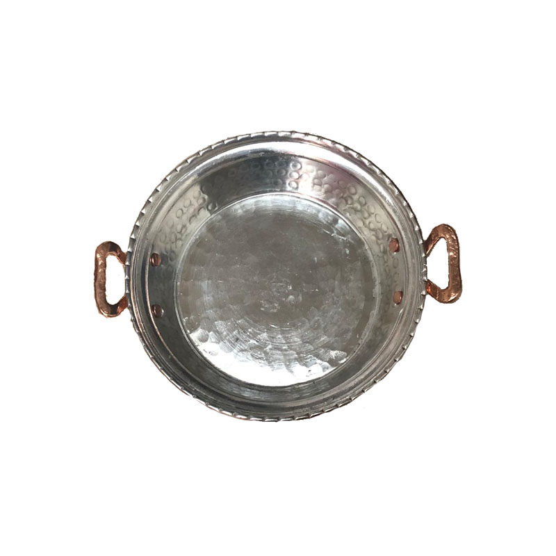 ماهیتابه مسی مدل چکشی کد 48