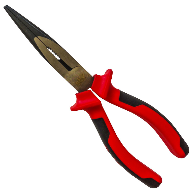 انبر دست و انبر سیم چین و انبر دم باریک اسکای مدل STROY- 55288 مجموعه 3 عددی