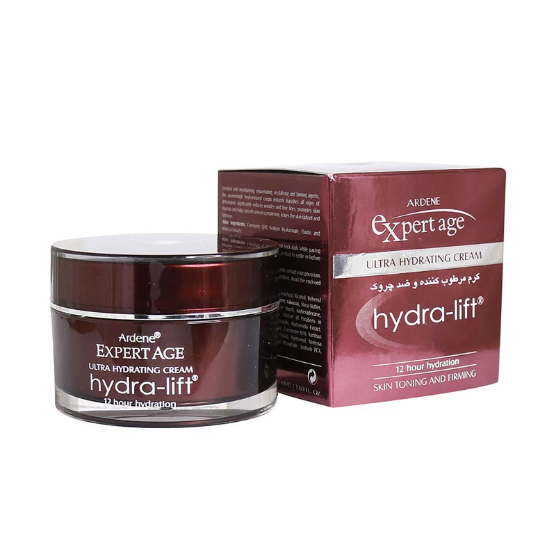 کرم مرطوب‌کننده و ضدچروک آردن اکسپرت ایج مدل Hydra-lift حجم 50 میلی‌لیتر