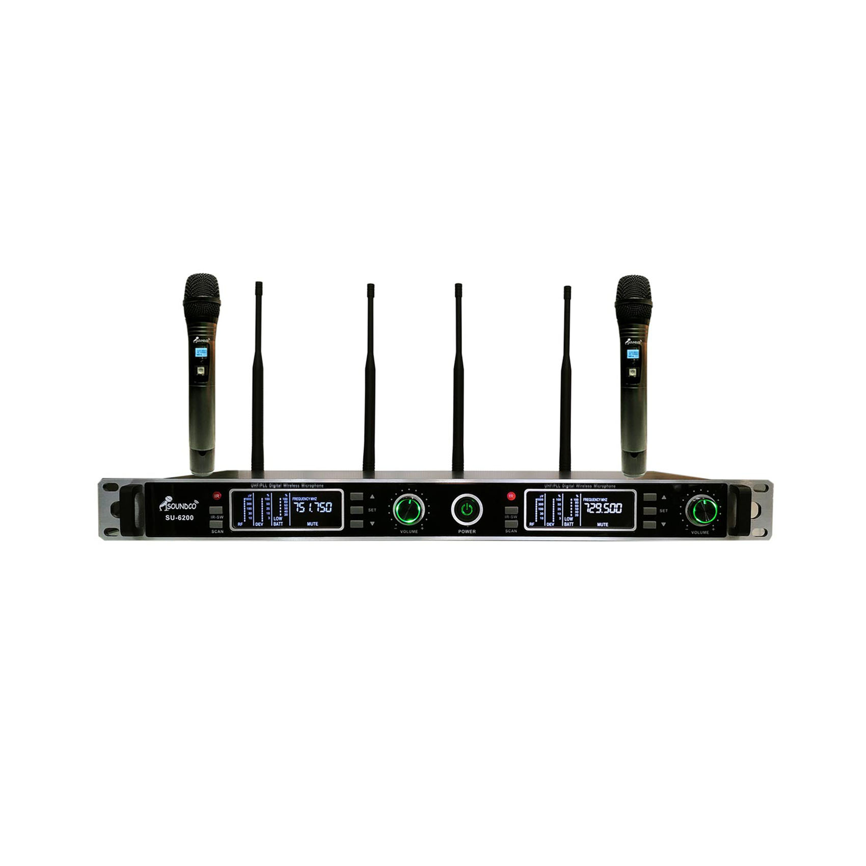 ست میکروفن بی سیم سوندکو مدل SU-6200