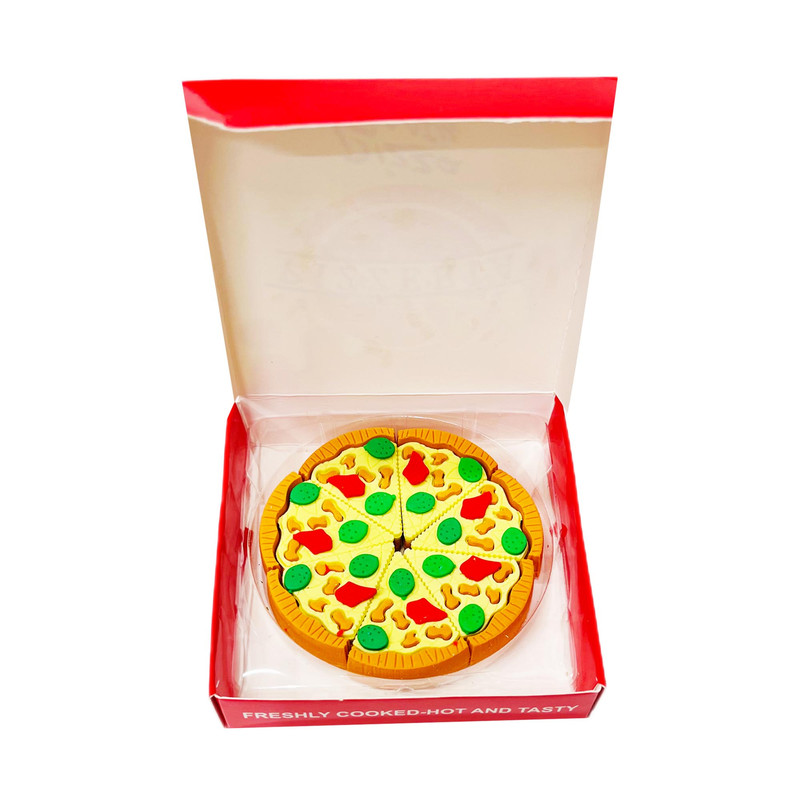 پاک کن مدل جعبه پیتزا بسته 7 عددی