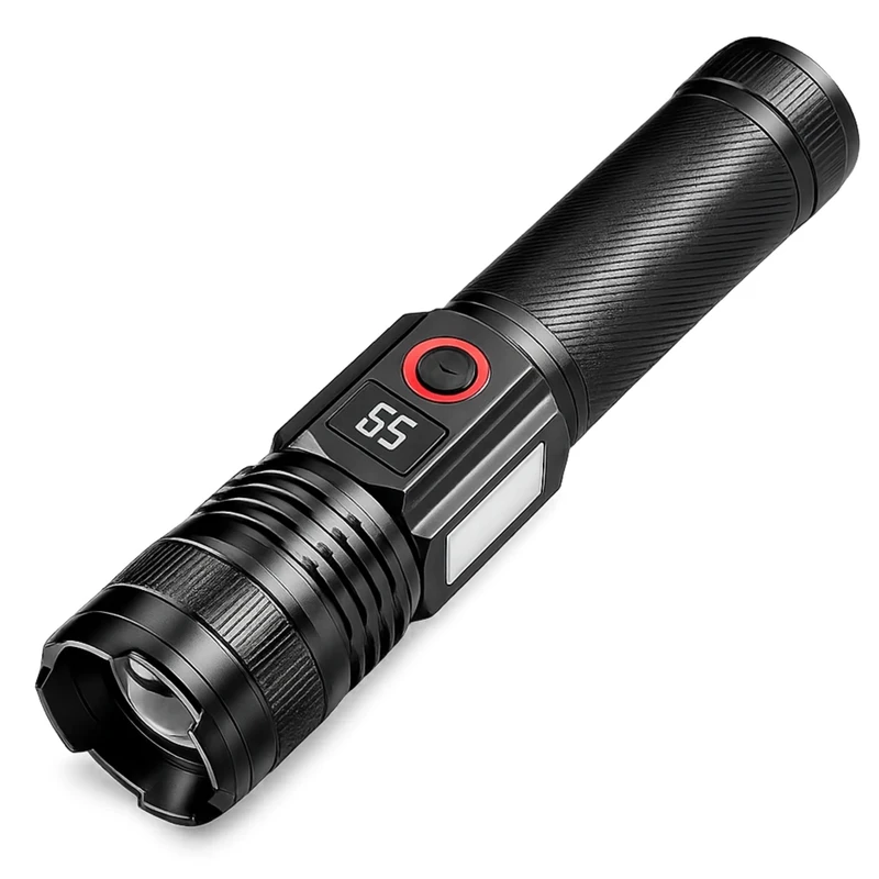 چراغ قوه دستی اسمال سان مدل POLICE-6528 با نور مهتابی