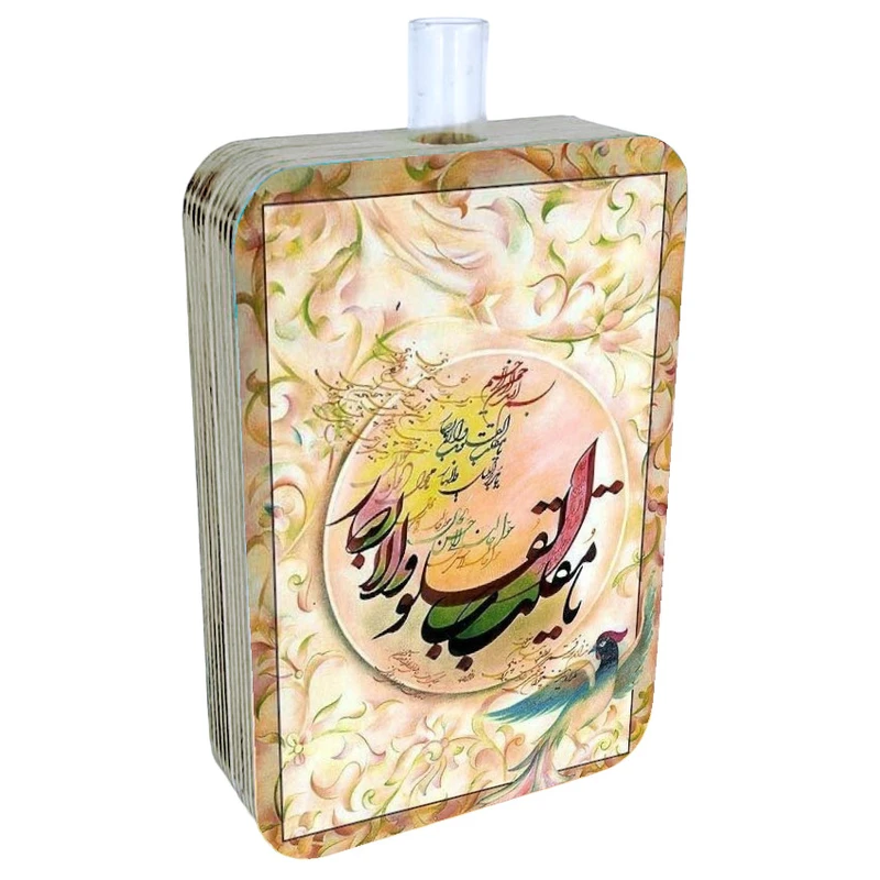 گلدان دکوری طرح دو رو مدل نوروز ایرانی کد FPW244