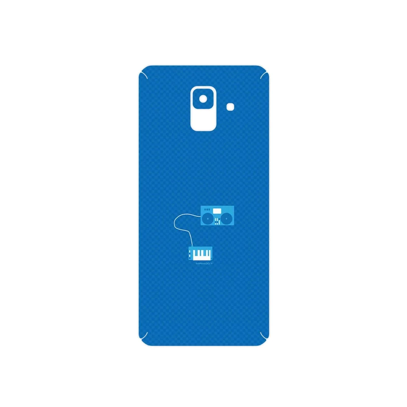 برچسب پوششی ماهوت مدل Minimal DJ Icon مناسب برای گوشی موبایل سامسونگ Galaxy A6 2018