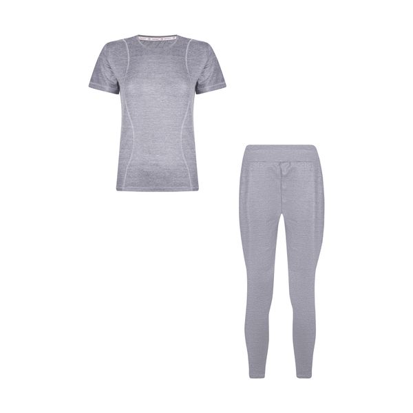 ست تی‌شرت و لگینگ ورزشی زنانه افراتین مدل 2611