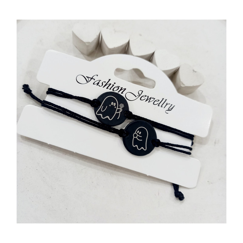 دستبند مدل ست دوستی روح و گل بسته 2 عددی دستبند مدل ست دوستی روح و گل بسته 2 عددی