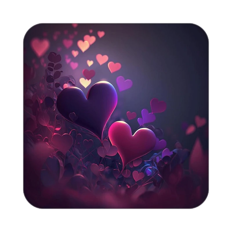 زیر لیوانی کاکتی مدل عاشقانه کد mp12124