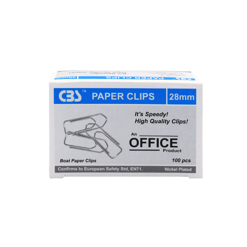 گیره کاغذ سی بی اس مدل JM128 بسته 400 عددی