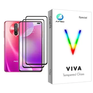 Junbo Viva Glass MIX002 Screen Protector For Xiaomi Poco X2 Pack Of 2