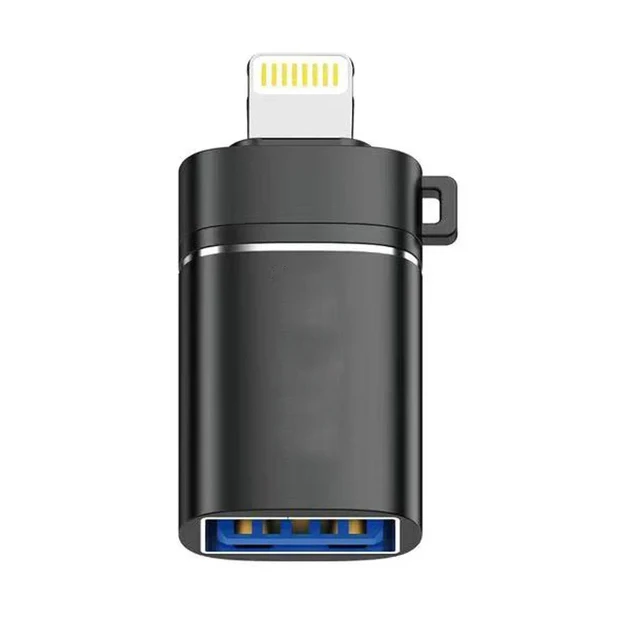 عکس شماره 3 : مبدل usb otg به لایتنینگ مدل usb2000ligh