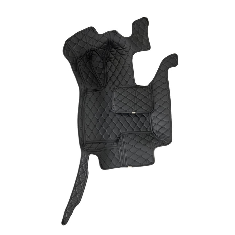 کفپوش پنج بعدی خودرو مدل گلدوزی با کد L مناسب برای لوکانو