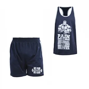 ست تاپ و شلوارک ورزشی مردانه مدل GS-M-PY-273840