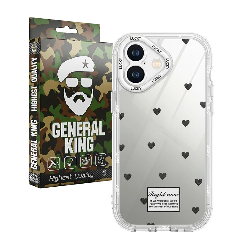 کاور ژنرال کینگ مدل GHALBS مناسب برای گوشی موبایل اپل iPhone 16 